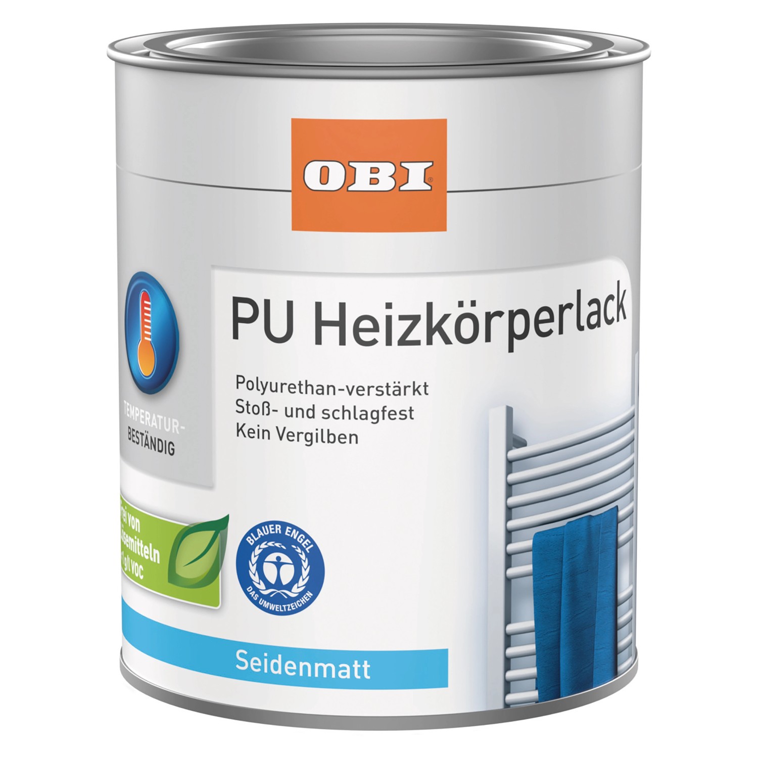 OBI PU Heizkörperlack RAL 7016 Anthrazit seidenmatt 750 ml günstig online kaufen