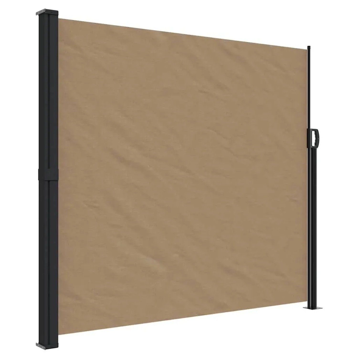 vidaXL Seitenmarkise Ausziehbar Taupe 180x300 cm 4004349