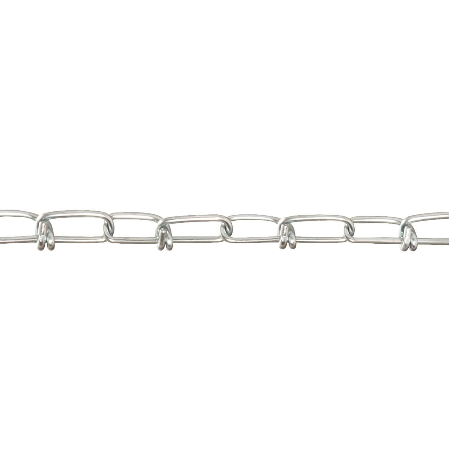 Conacord Knotenkette Stahl Ø 3,1 mm x 40 mm Chrom Meterware