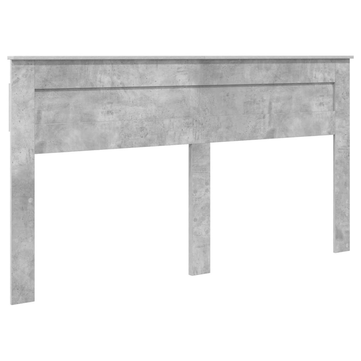 vidaXL Kopfteil mit Kopfteil Beton Grau 180 cm Holzwerkstoff 888088