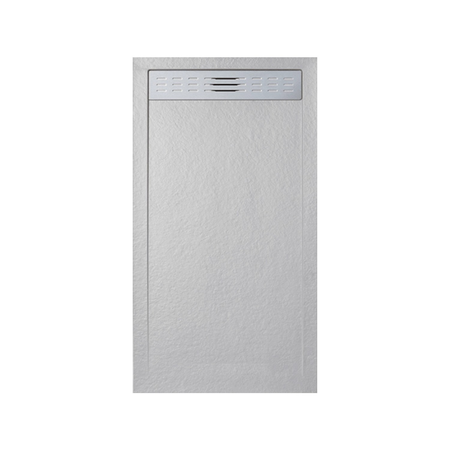Frascio New Tecnology Duschwanne 90X170 cm mit Line Slim Seitengitter PerlG günstig online kaufen
