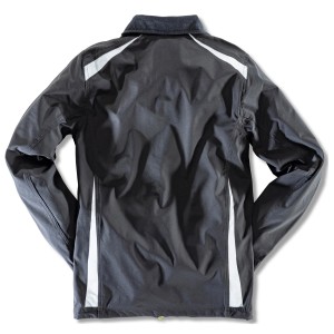 Schwarze Bullstar Light-Softshelljacke Ultra, Größe XL, mit weißen Akzenten. Arbeitskleidung für optimalen Schutz.