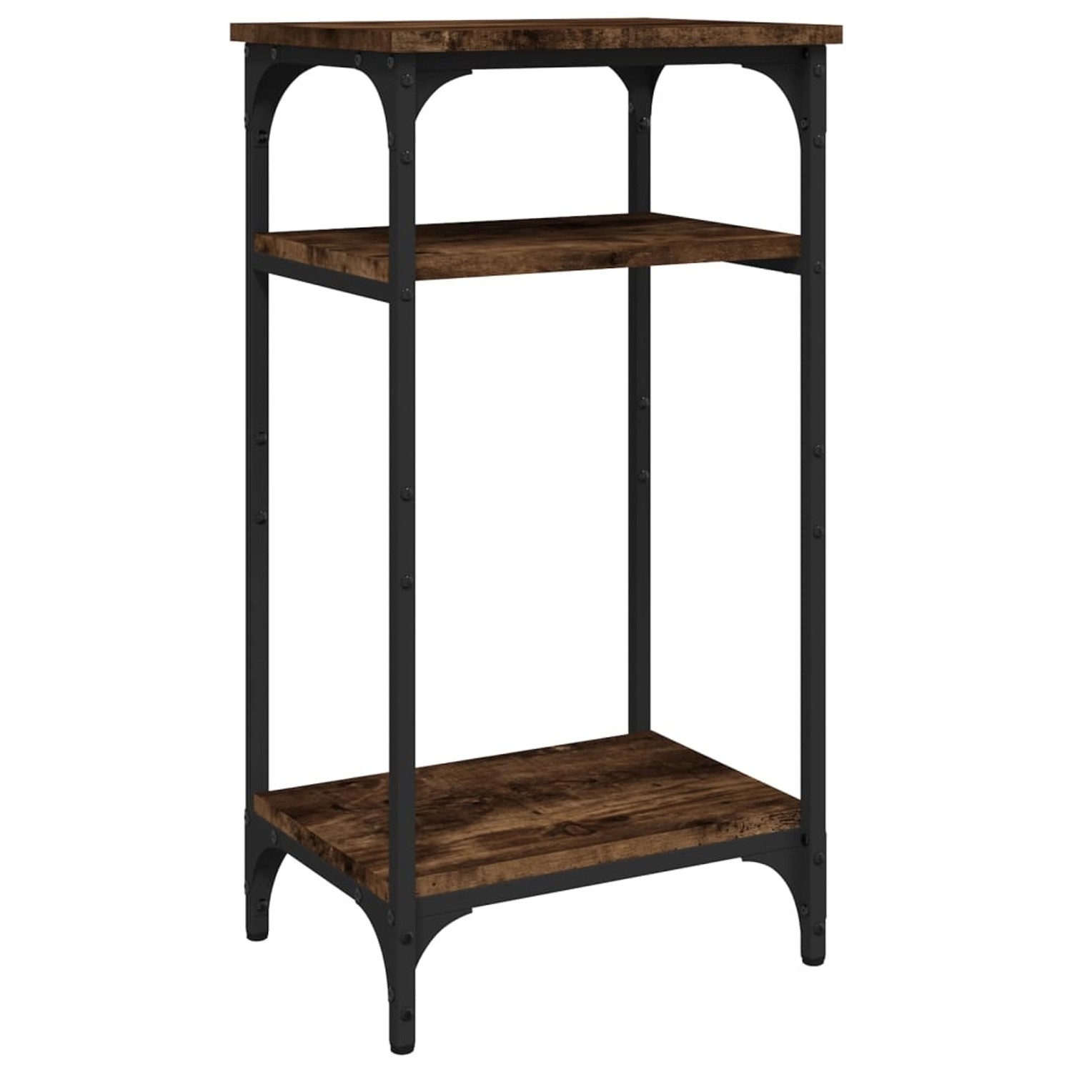 vidaXL Beistelltisch Räuchereiche 40x30x75 cm Holzwerkstoff 825799