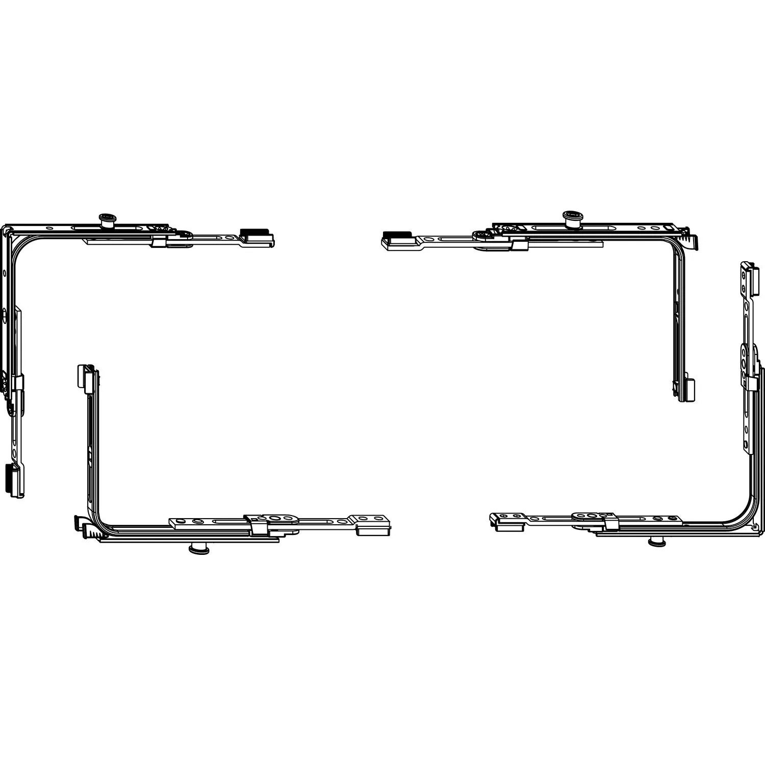 Maco Skb-S/Pas Grundkarton Eckumlenkung Multi-Matic Silber