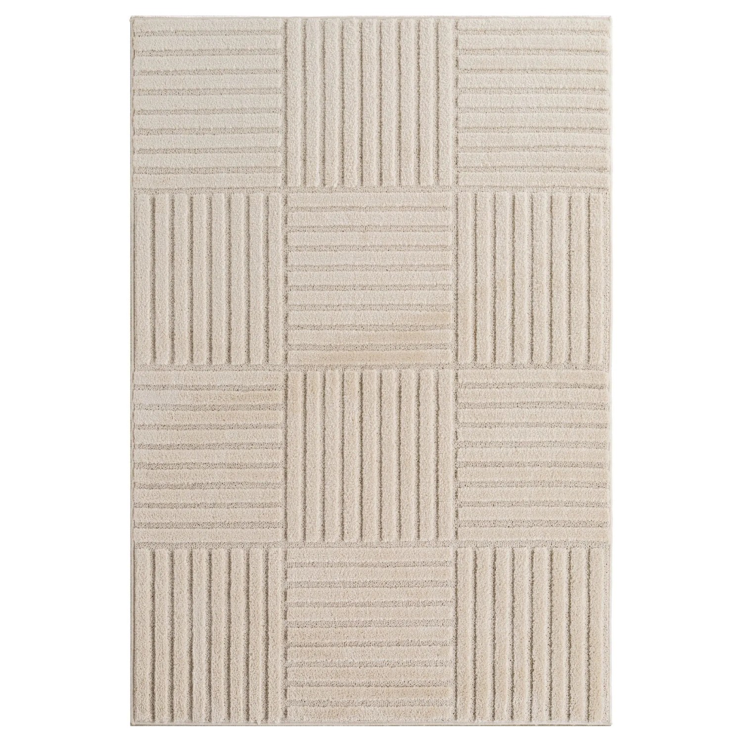 Ayyildiz Kurzflorteppich Art 1123 Creme 60 cm x 110 cm