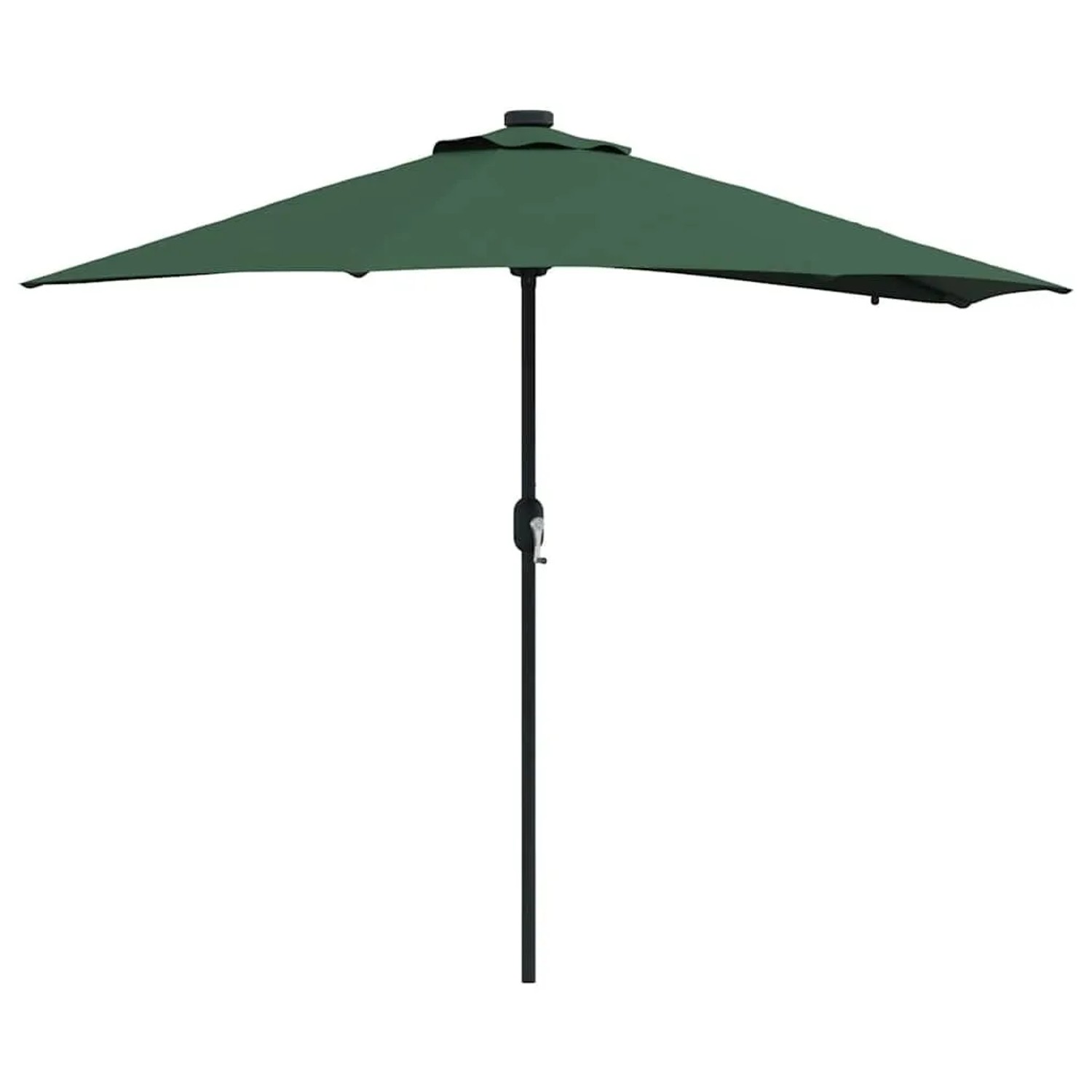 vidaXL Gartenparasol Grün 294 x 150 x 223 cm Stoff 42003260 günstig online kaufen