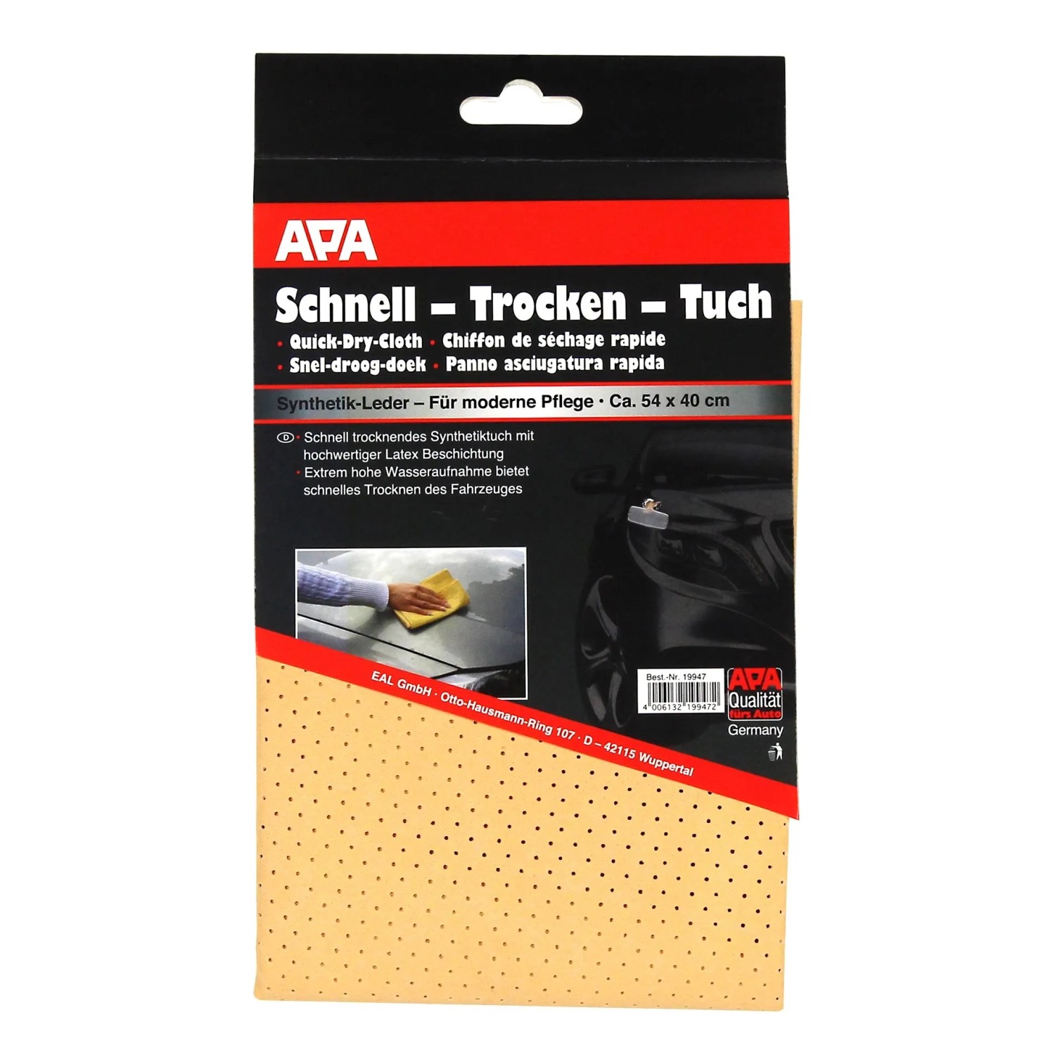 Apa Synthetiktuch Perforiert 54 cm x 40 cm