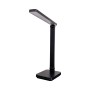Schwarze LED-Tischleuchte Mover von Näve, 38 cm hoch, für Schreibtisch oder Nachttisch.