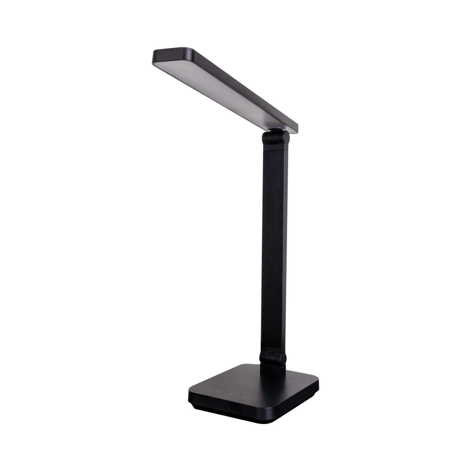 Schwarze LED-Tischleuchte Mover von Näve, 38 cm hoch, für Schreibtisch oder Nachttisch.