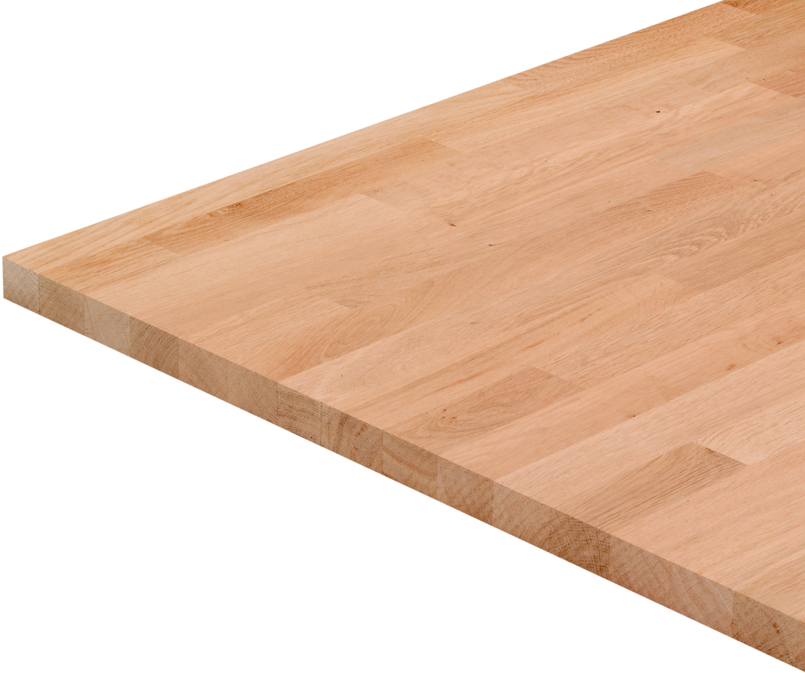 Massivholz Arbeitsplatte Buche 240 cm x 63,5 cm x 2,7 cm kaufen bei OBI
