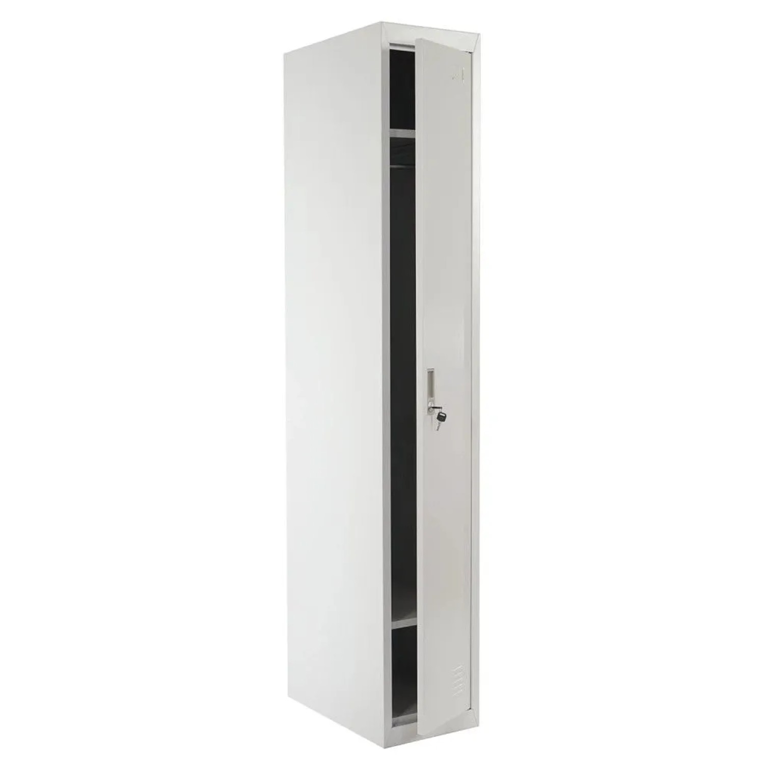MCW Spind Boston T163 Metall Nach ASR A4.1 Grau