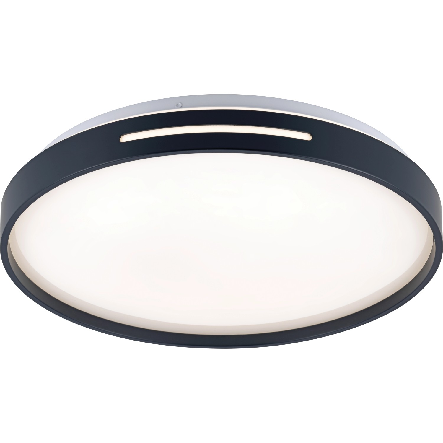 LED Deckenleuchte Caldirola Anthrazit Ø 38 cm günstig online kaufen