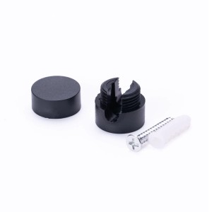 Orion Lightstyle Kabelhalter, 5er Set, Schwarz, mit Dübeln zur Kabelbefestigung für Lampen & Leuchten.