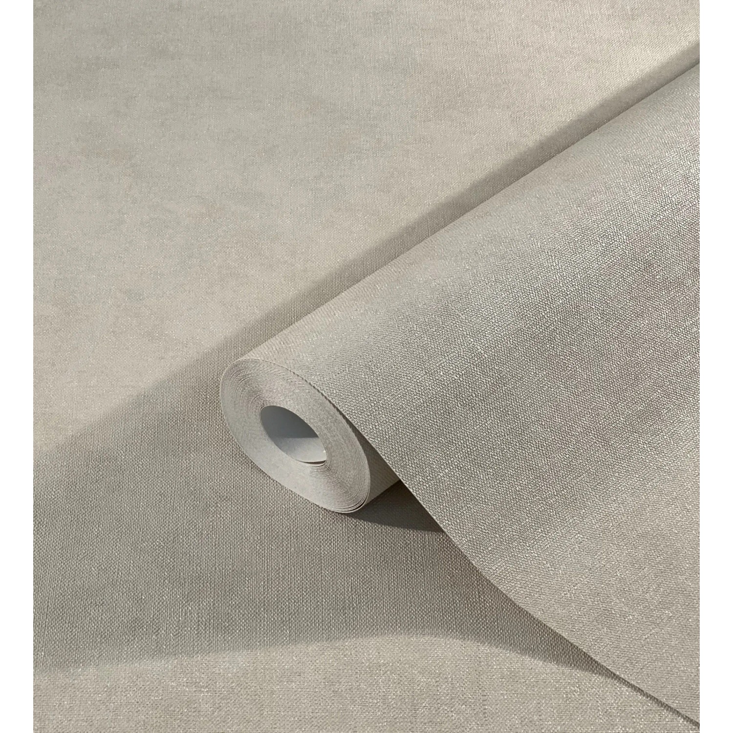Rolle Marburg Vliestapete Shades Uni Beige, Dekorative Tapete mit leichter Struktur.