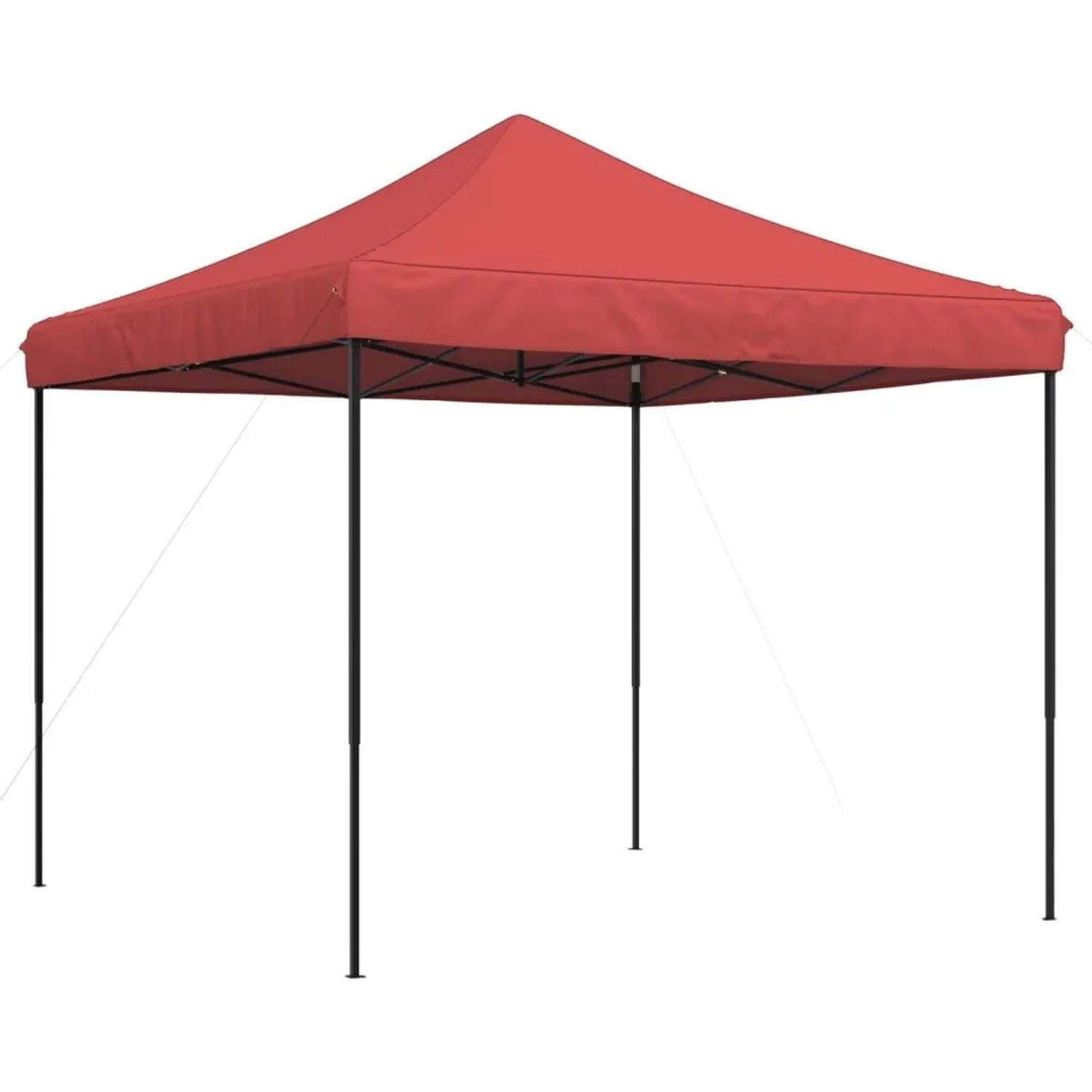 vidaXL Partyzelt Faltbar Pop-Up Burgunderrot 292x292x315 cm 4004917