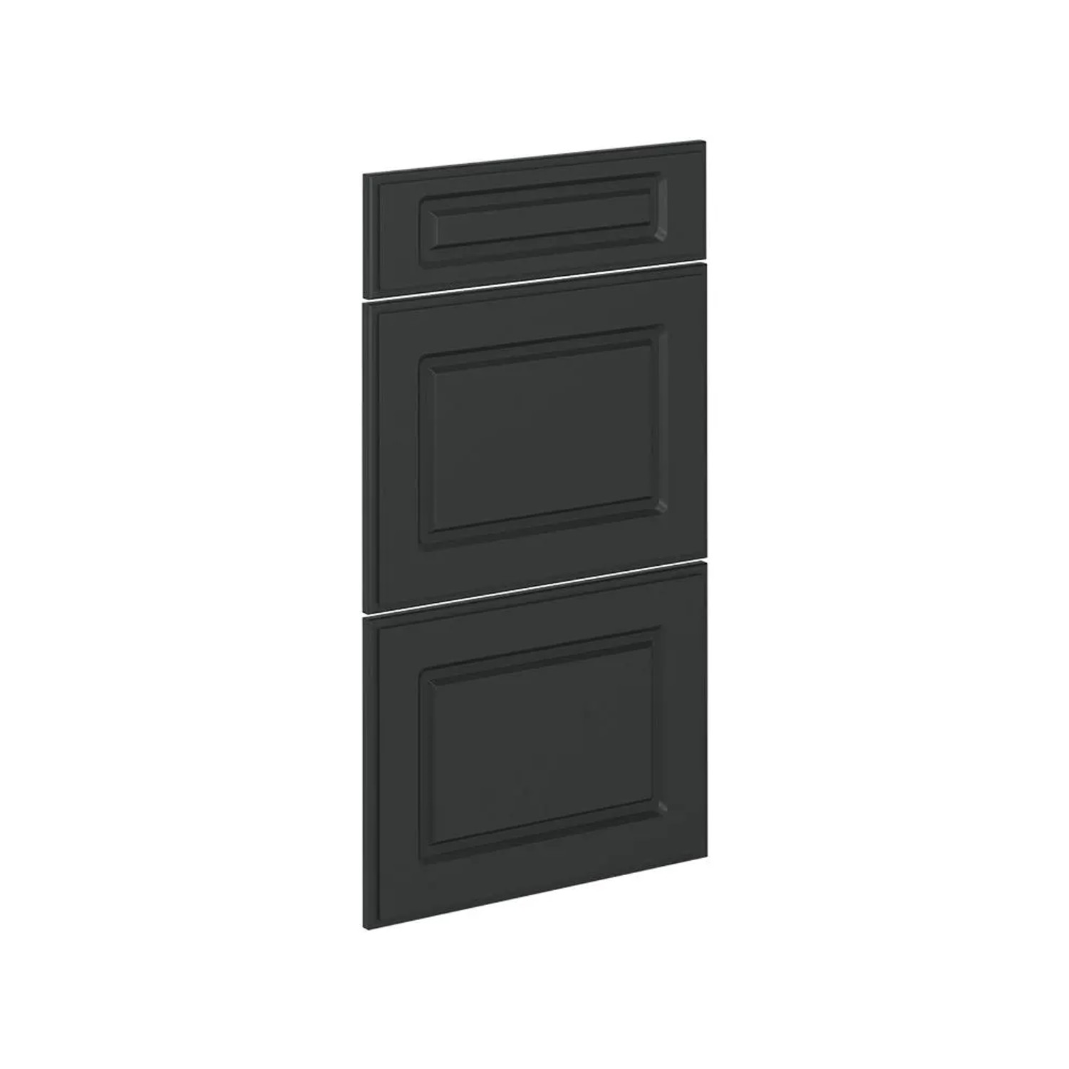 Vicco Küchenfront R-Line Anthrazit Landhaus 40 x 70 Möbelfront für den Schubladenunterschrank Art Nr 37532