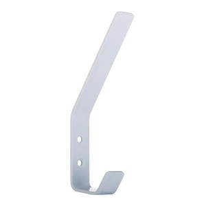 SOTECH Kleiderhaken LOXTEN 142 x 20 x 45 mm Echt Edelstahl Weiß