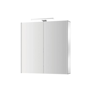 Jokey Spiegelschrank Alu-LED 65 cm x 71 cm Aluminium