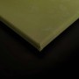 Detailansicht Leinwandbild mit Blumen in Goldgelb. Wandbild für Wohnzimmer und Esszimmer.