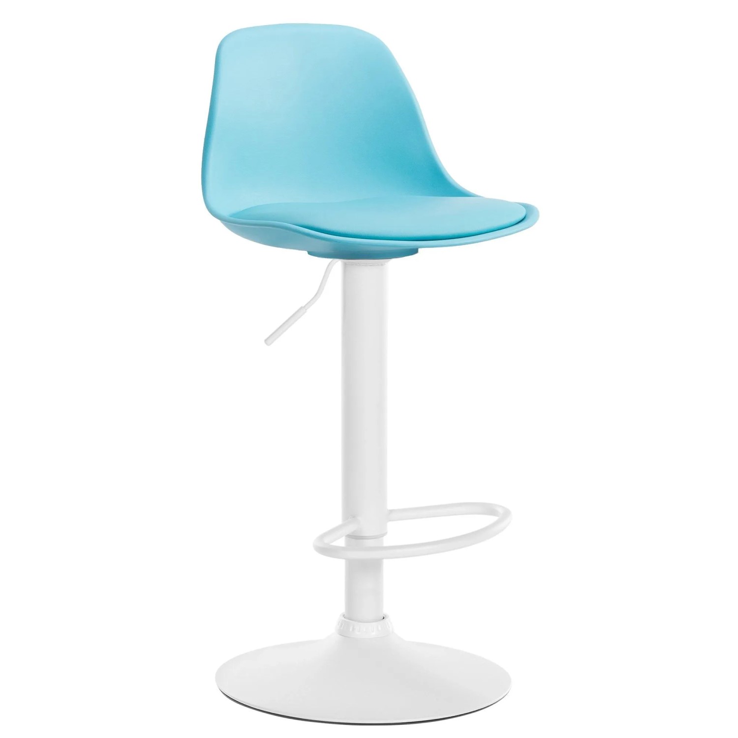 CLP Barhocker Kiel Kunststoff Blau/Weiß