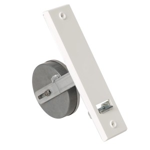 Rollwin Rolladen Gurtwickler Unterputz 185mm Lochabstand Mit Gurtwickler Blende Weiß Ohne Gurt Für 23mm Rolladengurt Geeignet Wickler Mit Blende