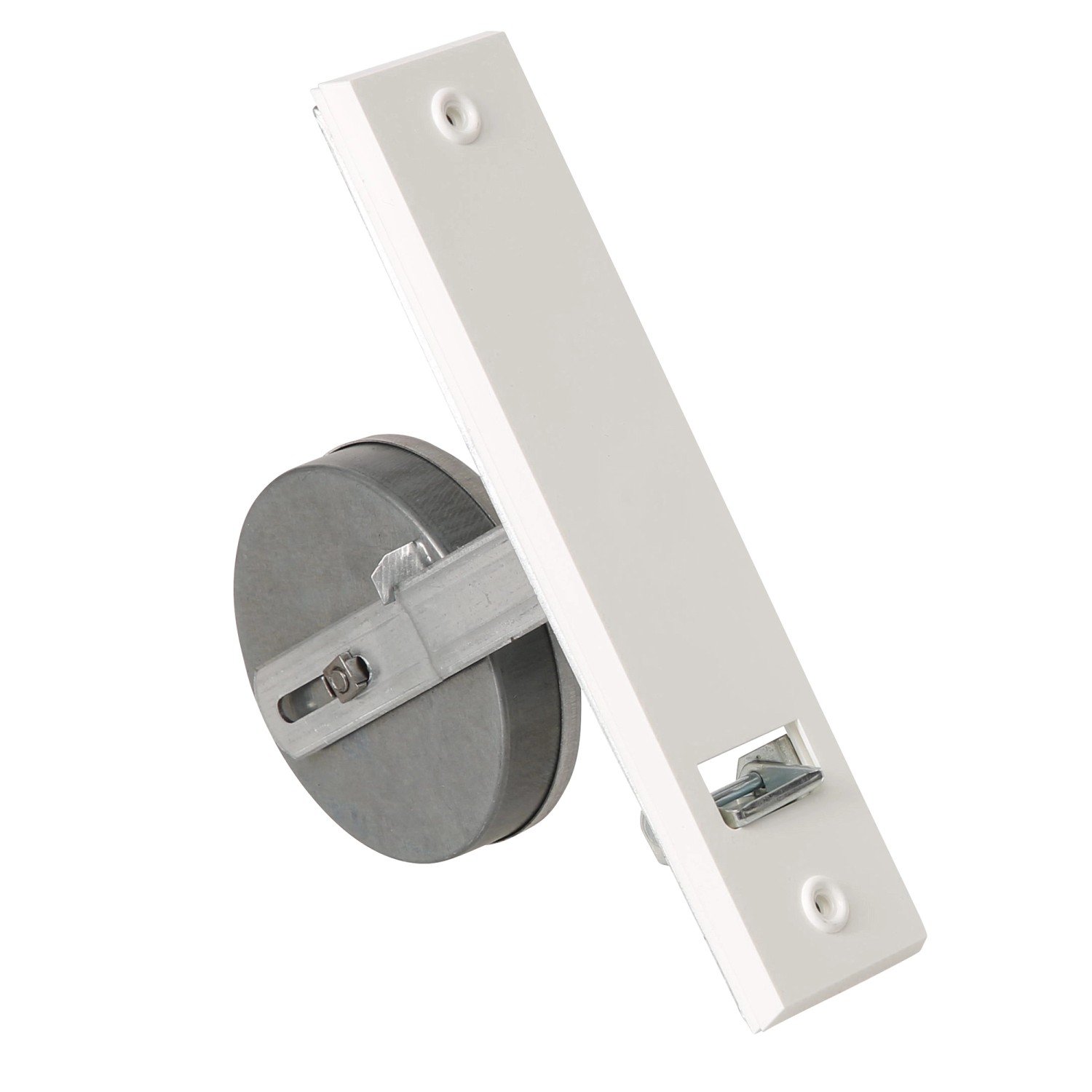 Rollwin Rolladen Gurtwickler Unterputz 185mm Lochabstand Mit Gurtwickler Blende Weiß Ohne Gurt Für 23mm Rolladengurt Gee...