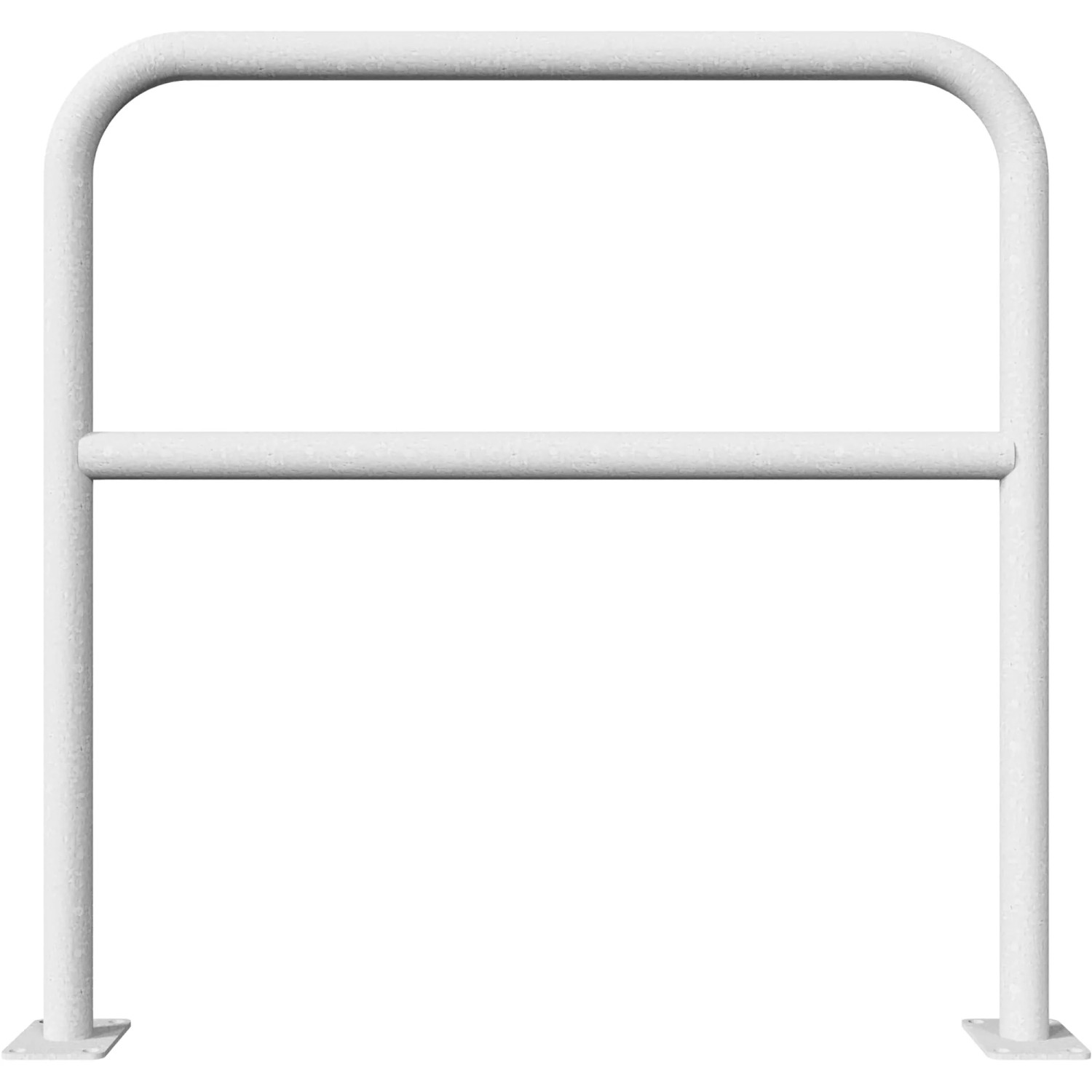 Schake Bügel Querholm, 1000x1000 mm, feuerverzinkt, zum Aufdübeln. Robuster Anfahrschutz.