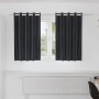 vidaXL Vorhänge 2 Stk Dunkelgrau 140 x 140 cm Samt 4107223_2