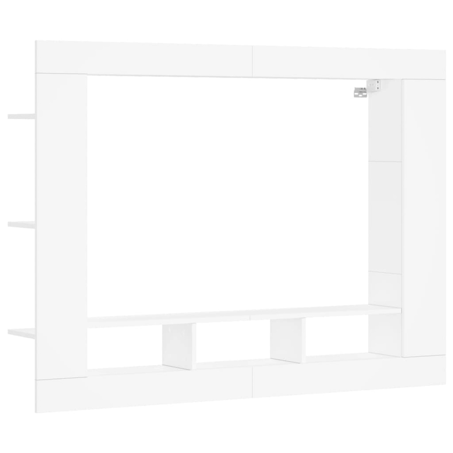 vidaXL TV-Schrank Weiß 152x22x113 cm Holzwerkstoff 833722 günstig online kaufen
