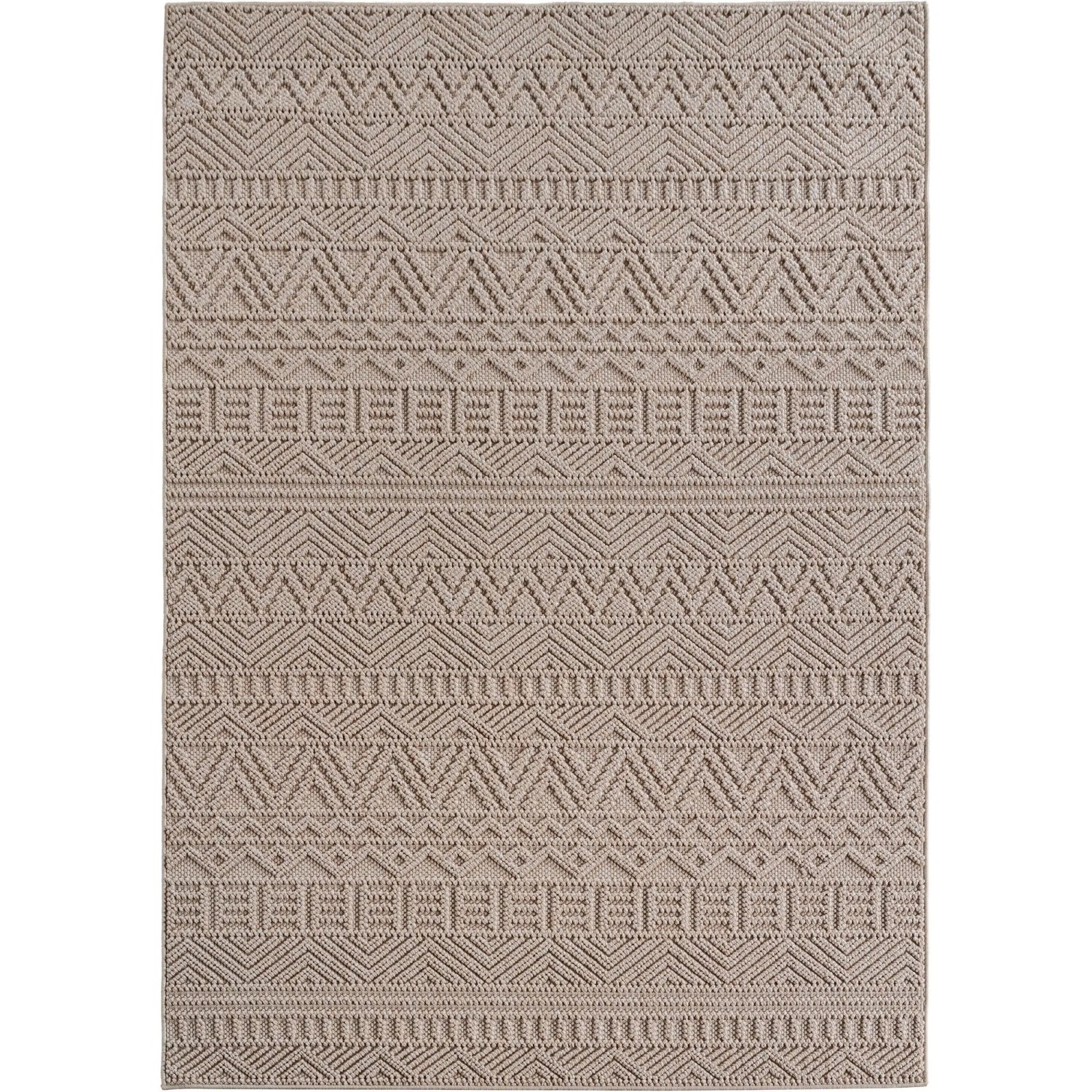 Ayyildiz Flachgewebeteppich Helix 2202 Beige 140 cm x 200 cm