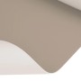 Grauer Primaflor PVC Expotop Bodenbelag, unifarben, leicht aufgerollt. Strapazierfähig, schalldämmend, für Fußbodenheizung.