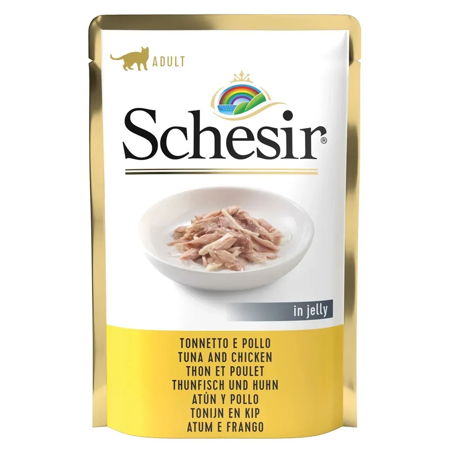 Schesir Thunfisch mit Hühnerfilet 85 g