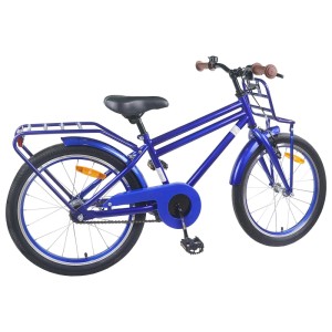 vidaXL Kinderfahrrad 22 Zoll für 7-12 Jahre Alt Dunkelblau 42009288