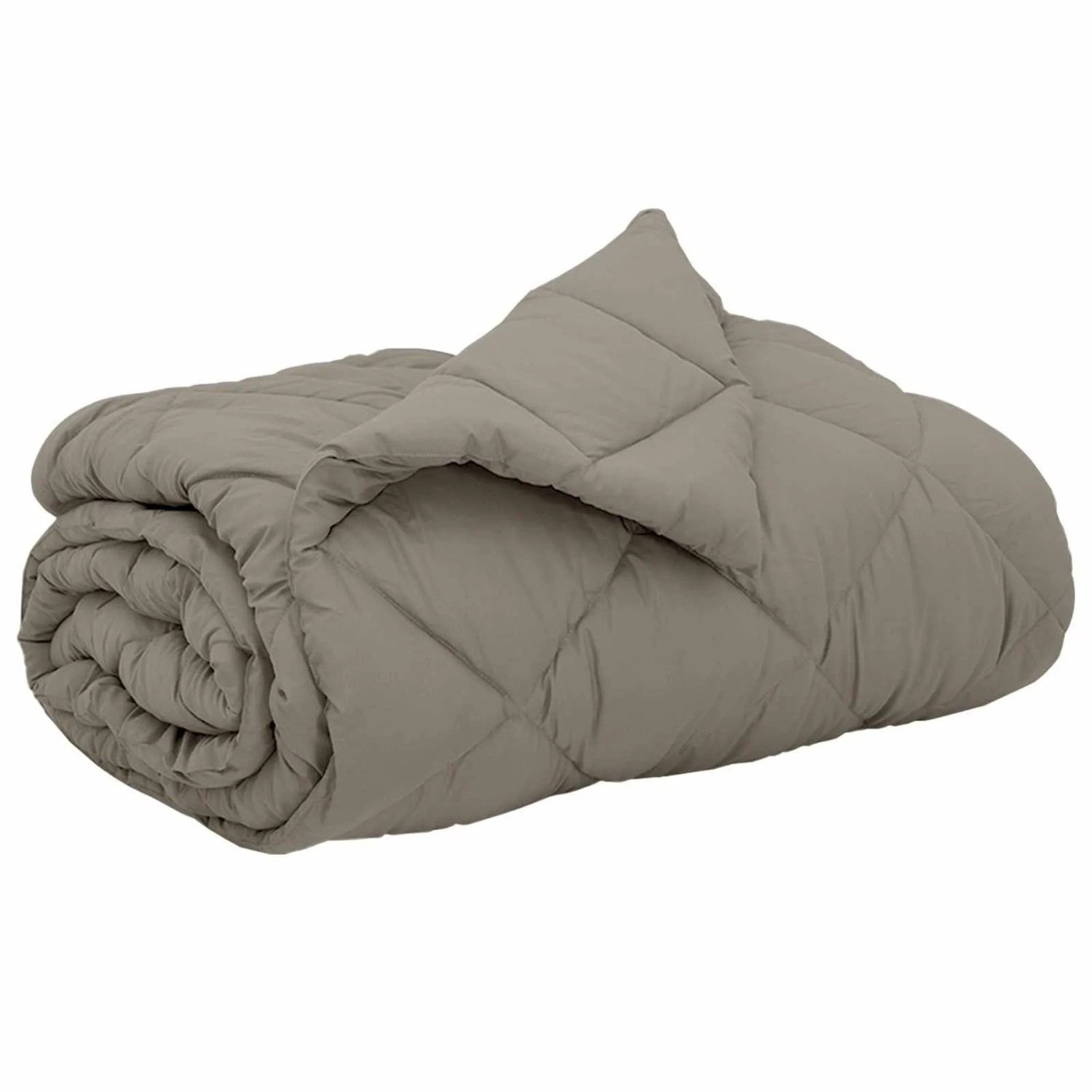 vidaXL Ganzjahresbettdecke Hellgrau 220 x 240 cm Mikrofaser 42025629 günstig online kaufen