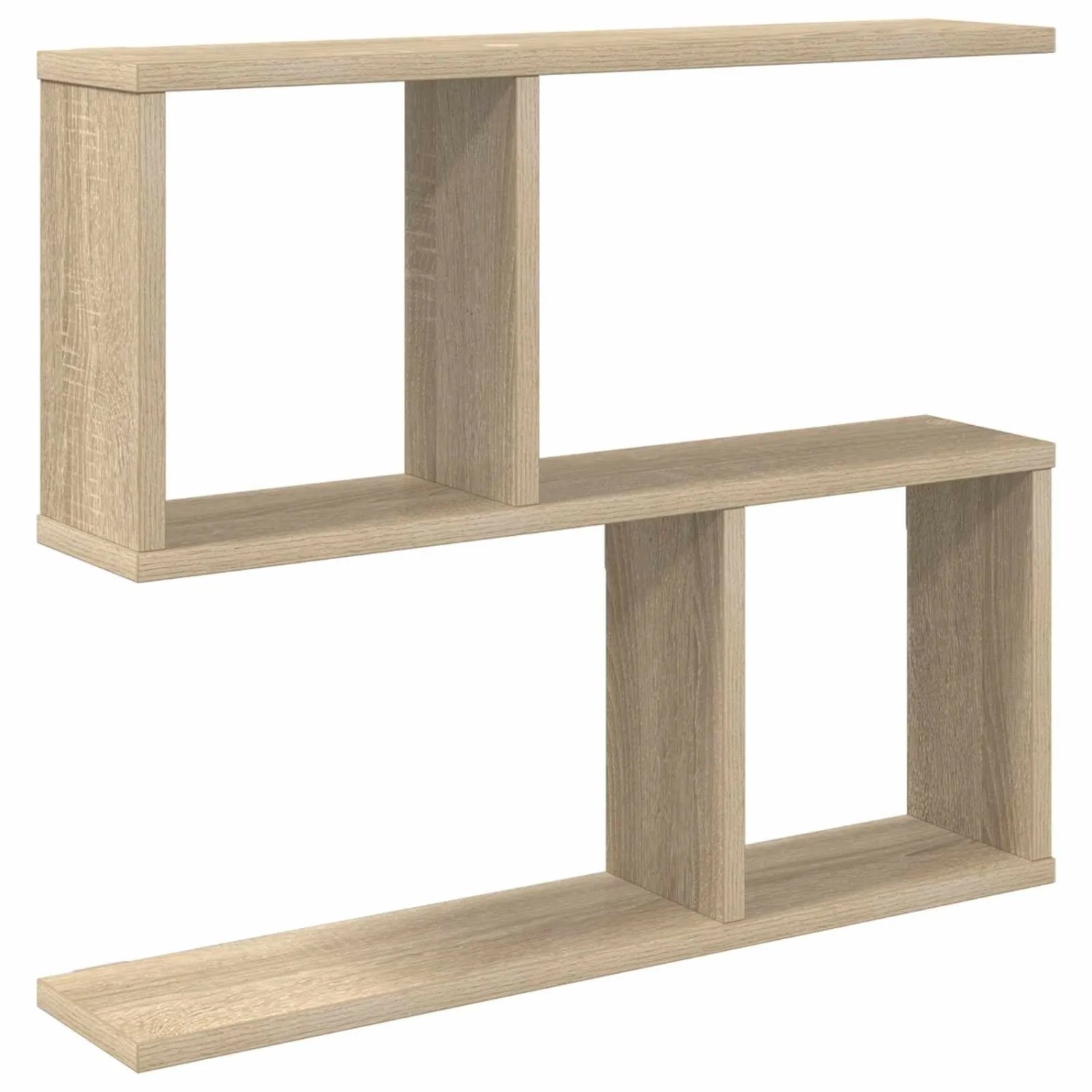 vidaXL Wandregal Sonoma-Eiche 60 x 12 x 50,5 cm Holzwerkstoff 8012254