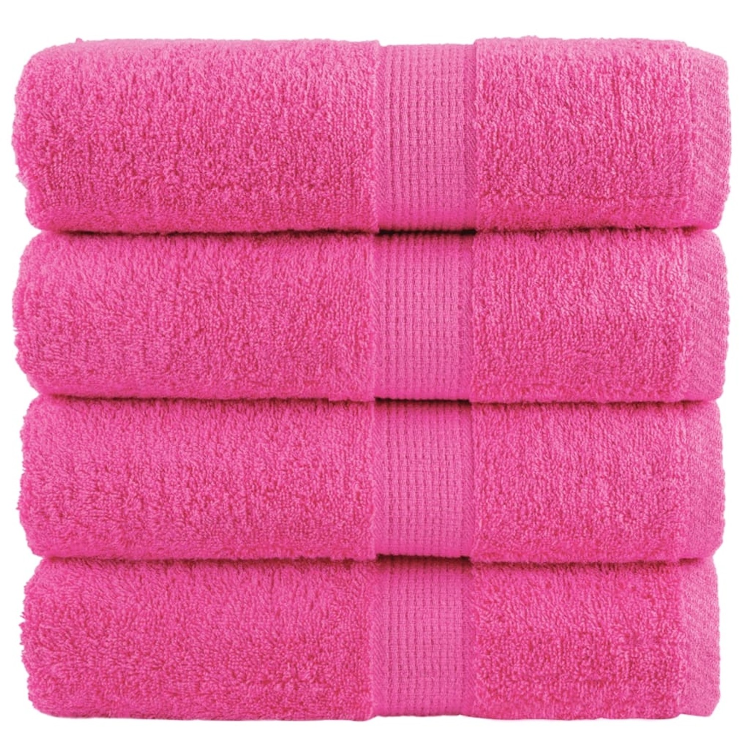 vidaXL Premium Waschhandtücher SOLUND 4 Stück Rosa 30x30 cm 600 g/m² 137516 günstig online kaufen