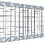 Gabiona Anbaukorb Typ 2, 30x100x20cm, Maschenweite 5x5cm, galvanbeschichteter Draht.