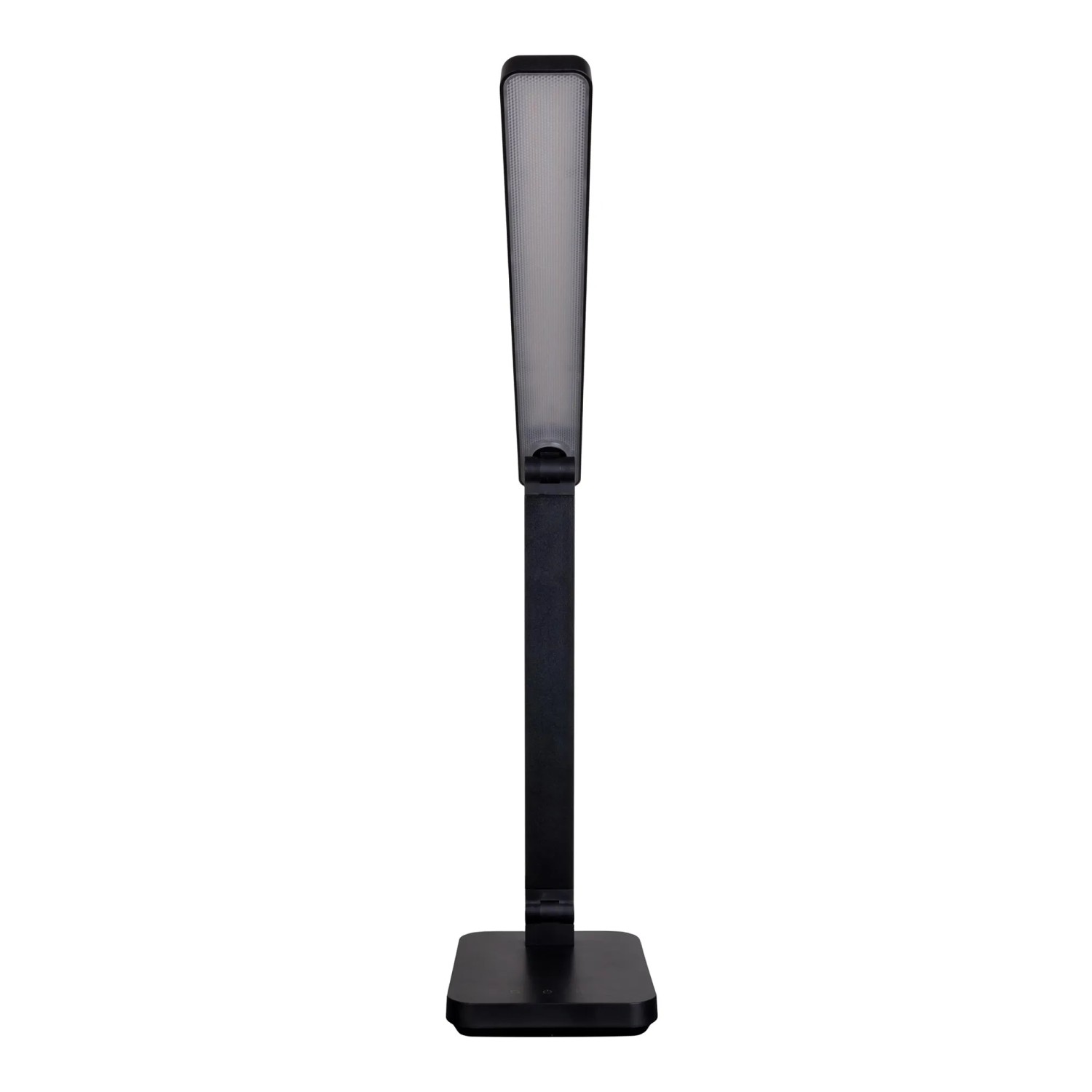 Schwarze LED-Tischleuchte Mover von Näve, 38 cm hoch, für Schreibtisch oder Nachttisch.