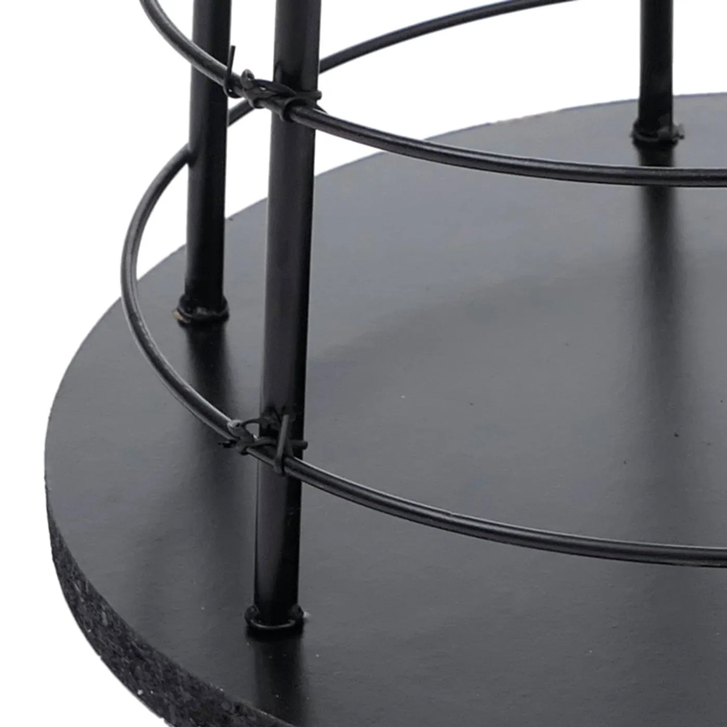 MCW Deko-Baum O91 Metall 115cm Schwarz_6