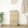 vidaXL Sideboard Sonoma-Eiche 37,5x35x76 cm Holzwerkstoff 861726_3