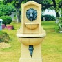 Heissner Multifunktions-Teichpumpe mit Löwenkopf-Brunnen für Garten oder Terrasse.