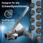STAHLWERK Magnet-Schweißwinkel Set hält Metallteile präzise in Winkeln von 30-135°. Haftkraft bis 11,3 kg für Schweißarbeiten.