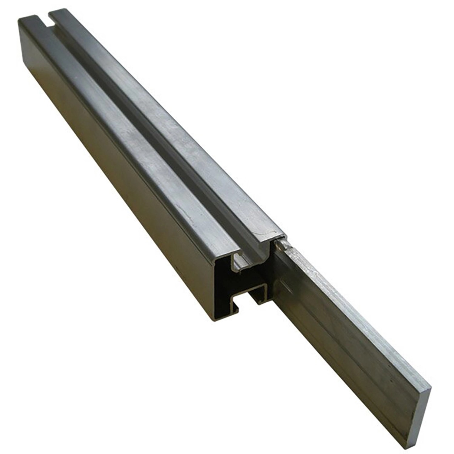 Absaar Solar Schienenverbinder, 20 cm, aus Aluminium zum Verbinden von Solaranlagen Montageschienen.