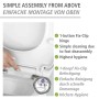 Wenko Premium WC-Sitz Grey Marble aus Duroplast mit Absenkautomatik_10
