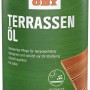 Dose OBI Terrassenöl Douglasie, Holzöl für Terrassen, schützt vor UV-Strahlung und Witterung.