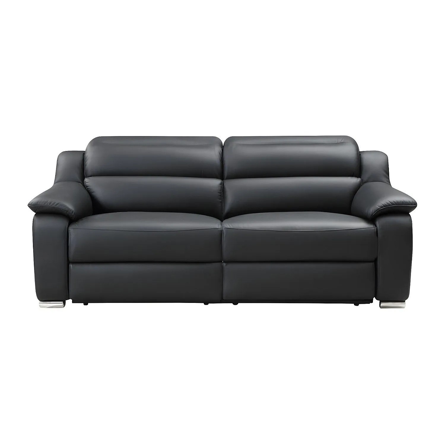Vente-unique Relaxsofa Arena Schwarz 202 cm