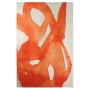 Lola&Moi Teppich Orangeade Gold, 240x340cm, mit abstraktem, orangenem Muster auf hellem Grund.