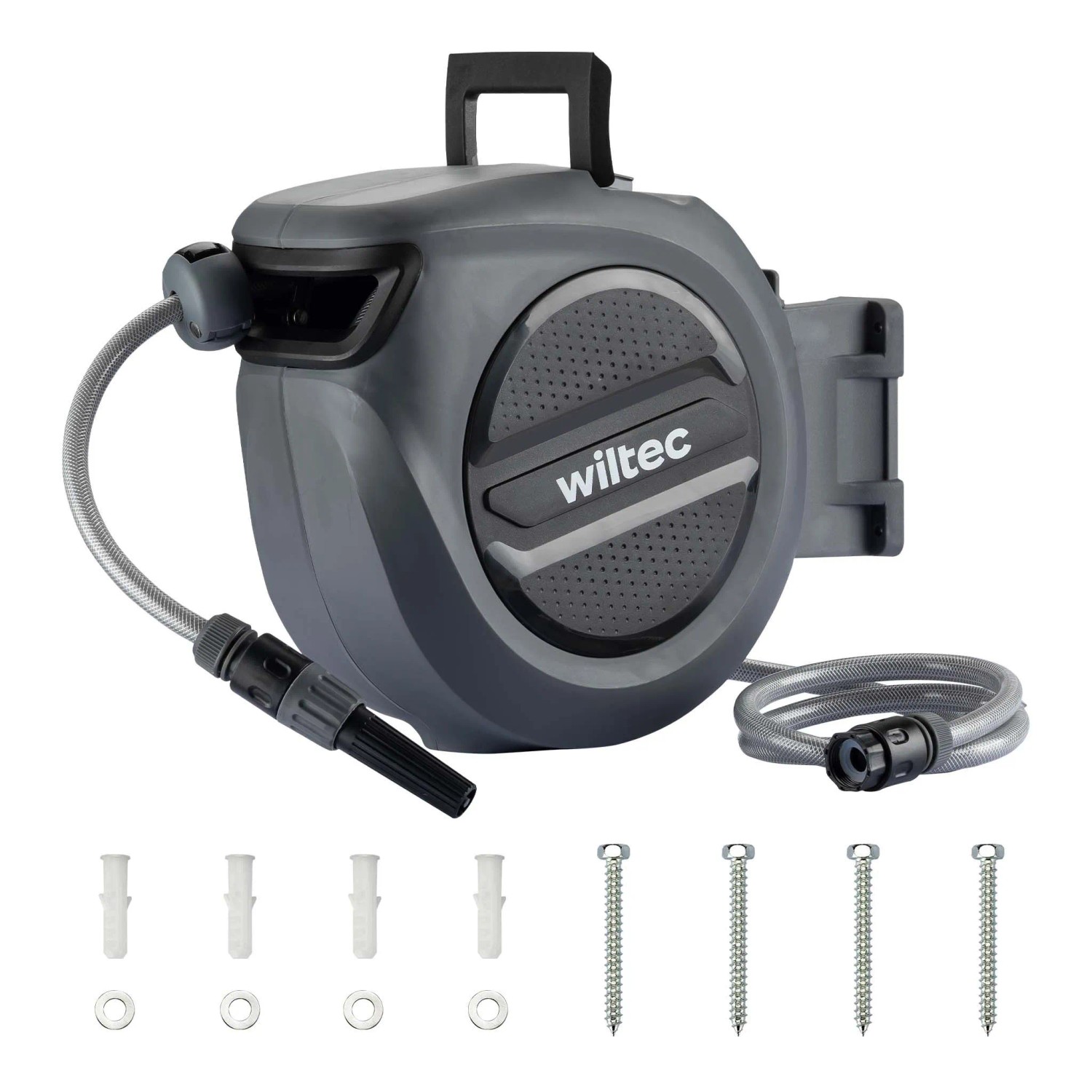 Xpotool Schlauchbox Aufroll-Automatik 15M Wand Schlauchtrommel Garten Wasser