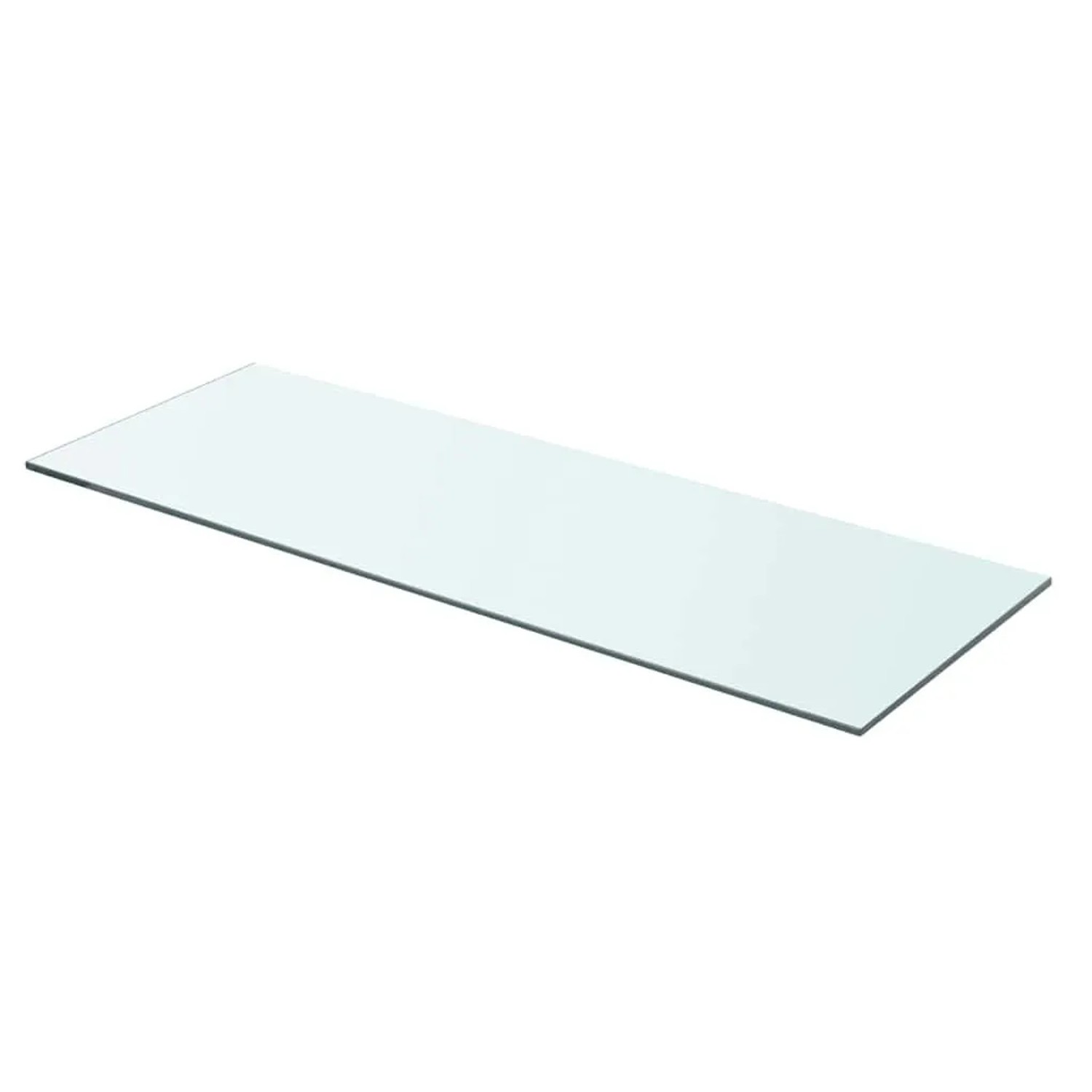 vidaXL Regalboden Glas Transparent 70x25 cm 243830