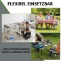 TRUTZHOLM Multifunktionstisch 3er Set: Klapptische für Flohmarkt, Camping und Renovierung.